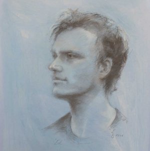 Ed, Charcoal and Pastel